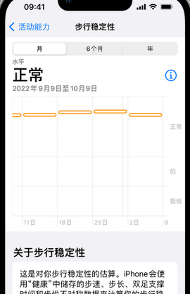 周村iPhone手机维修如何在iPhone开启'步行稳定性通知'