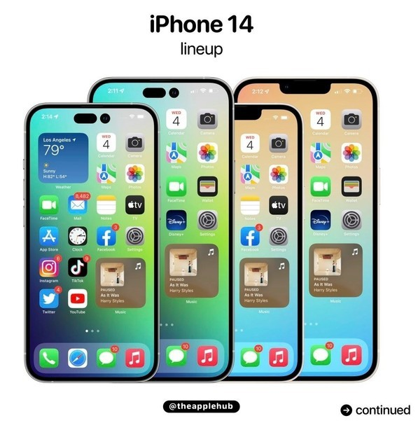 周村苹果14维修分享iPhone 14全家福 