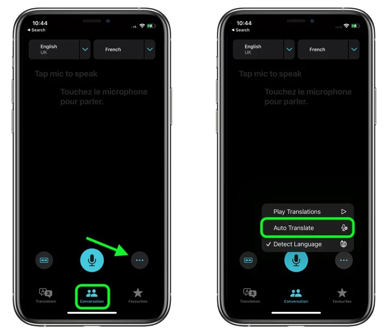 周村苹果手机维修分享iOS 15 “翻译” App 新改进 